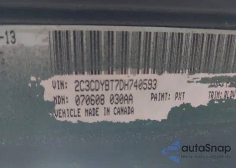 2013 Dodge Challenger R/T Plus from USA, damaged, VIN 2C3CDYBT7DH740593